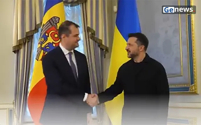 ვოლოდიმირ ზელენსკი მოლდოვის პრემიერ-მინისტრს შეხვდა