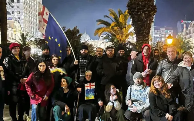 ბათუმში, მთავრობის სახლთან პროტესტის 681-ე დღეა