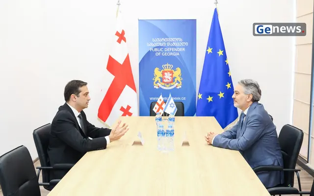 სახალხო დამცველი საქართველოში ისრაელის ელჩს შეხვდა