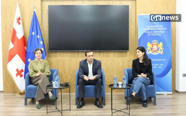 სახალხო დამცველი თბილისის „მწვანე სკოლის“ მოსწავლეებს შეხვდა