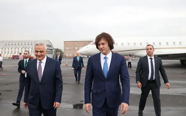 ირაკლი კობახიძე გაეროს ბიოლოგიური მრავალფეროვნების კონფერენციაზე სომხეთში ჩავიდა
