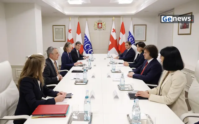 კობახიძემ ეუთო-ს მოქმედ თავმჯდომარე კასისთან შეხვედრა შეაფასა