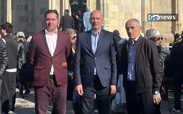 ზაზა ვაშაყმაძე ხიჭაურში საყოველთაო ნათლობას დაესწრო
