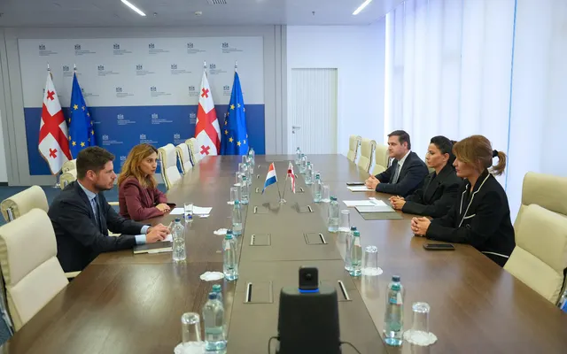 ქვრივიშვილმა ნიდერლანდების ელჩთან ორმხრივი სავაჭრო-ეკონომიკური თანამშრომლობა განიხილა