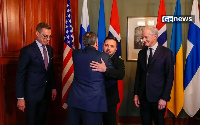 ზელენსკი ნორვეგიაში უიტკოფს შეხვდა